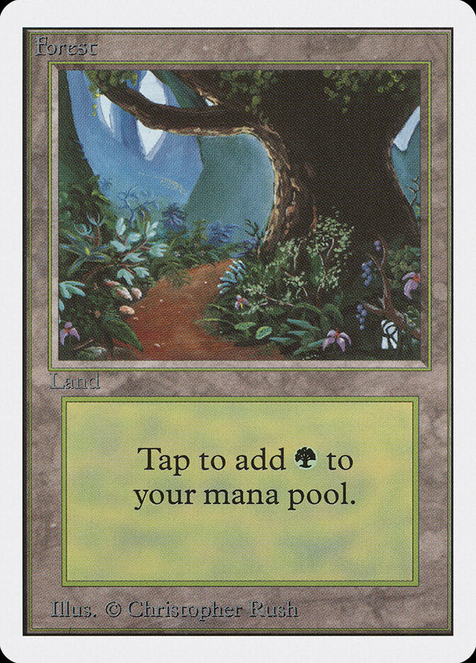 Forest B (Unlimited) Damaged / Poor