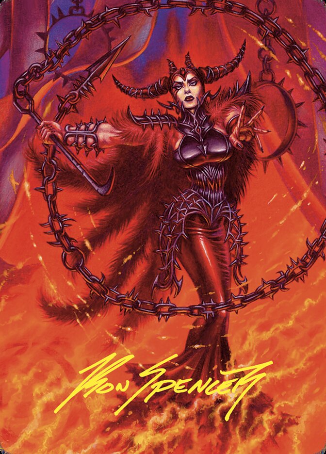 Deadly Rollick Art Card (Art Series: Commander Masters) Near Mint