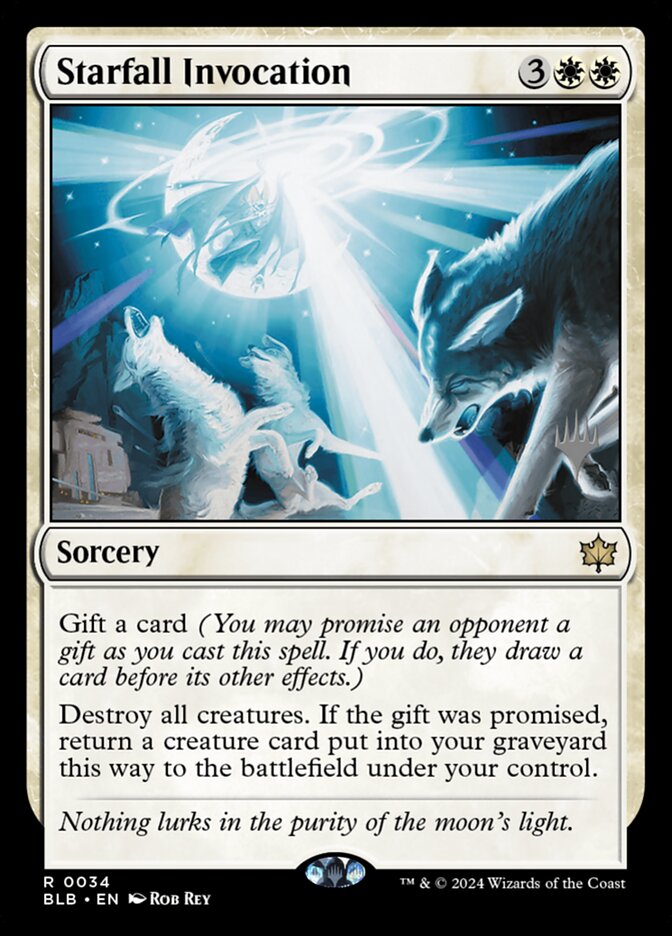 Starfall Invocation (pblb 34p)