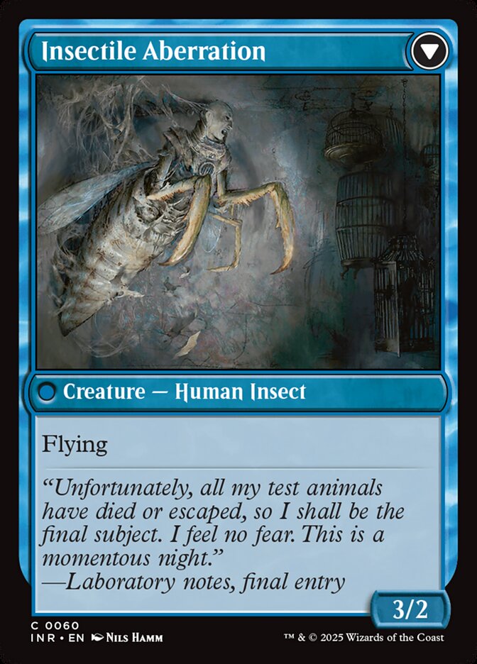 Back face of Insectile Aberration