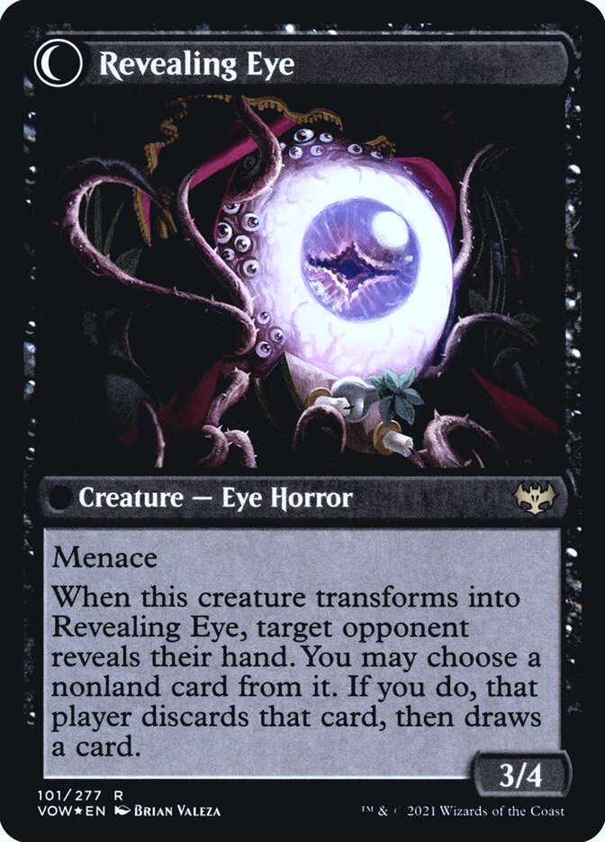 Back face of Revealing Eye
