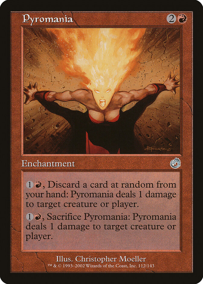 Pyromania (Torment) Near Mint Foil