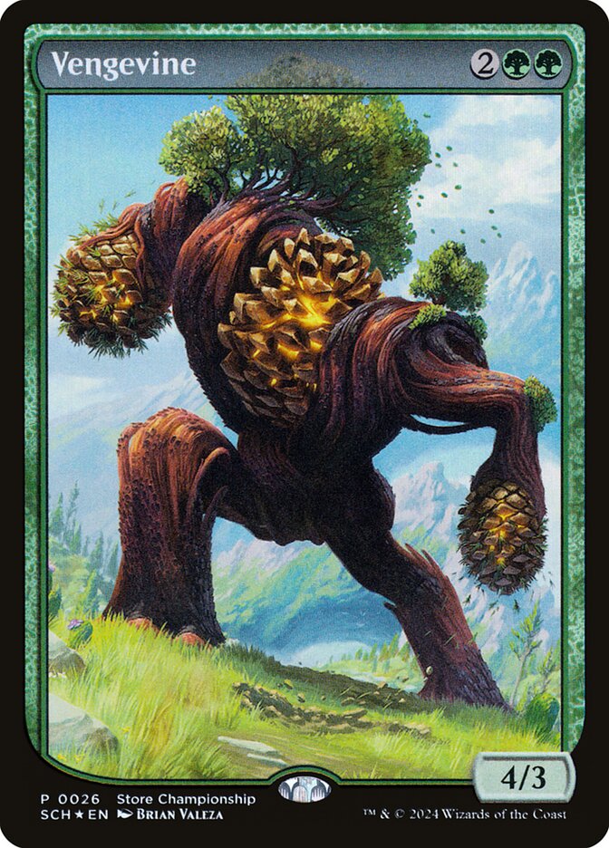 Vengevine (Promos: Game Day and Store Championship) Damaged / Poor Foil