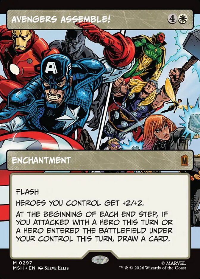 Avengers Assemble   Borderless   0297|0|0|0.00