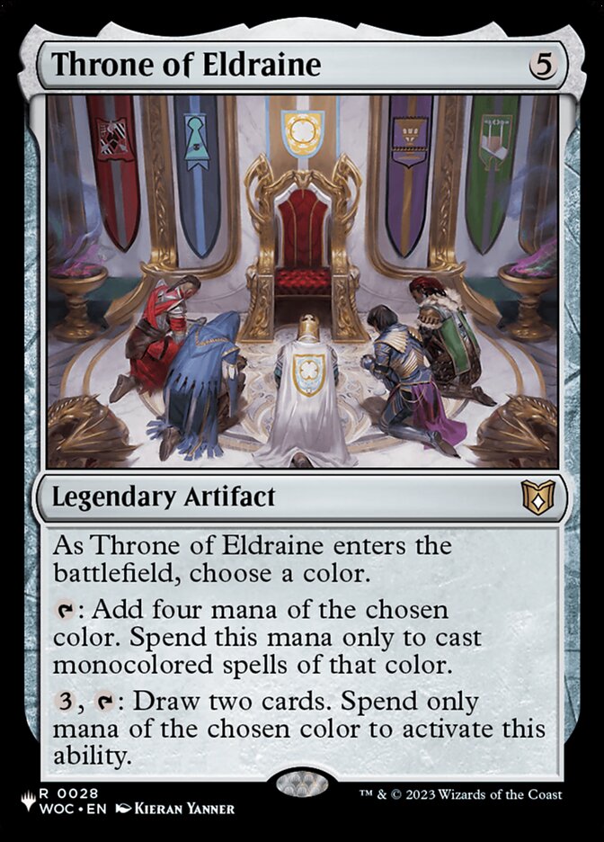 Throne of Eldraine (The List) Near Mint