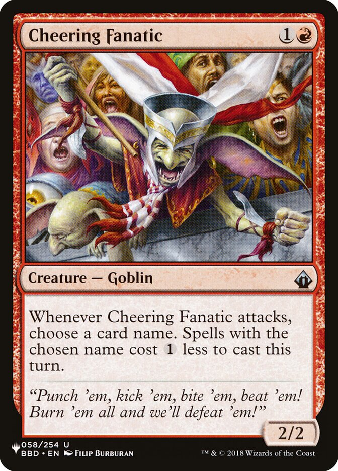 Cheering Fanatic (plst BBD-58)