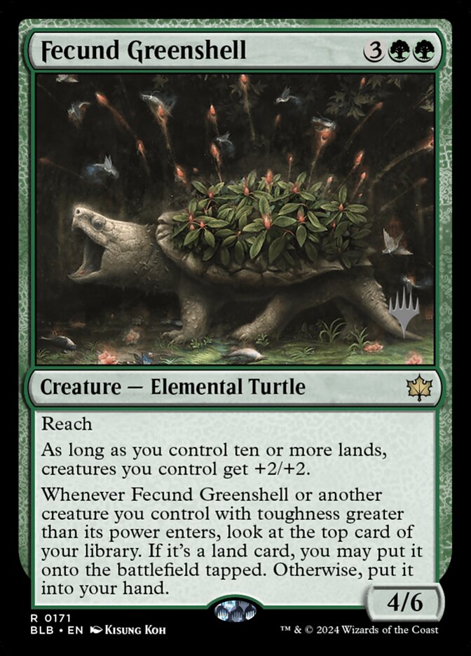 Fecund Greenshell (pblb 171p)