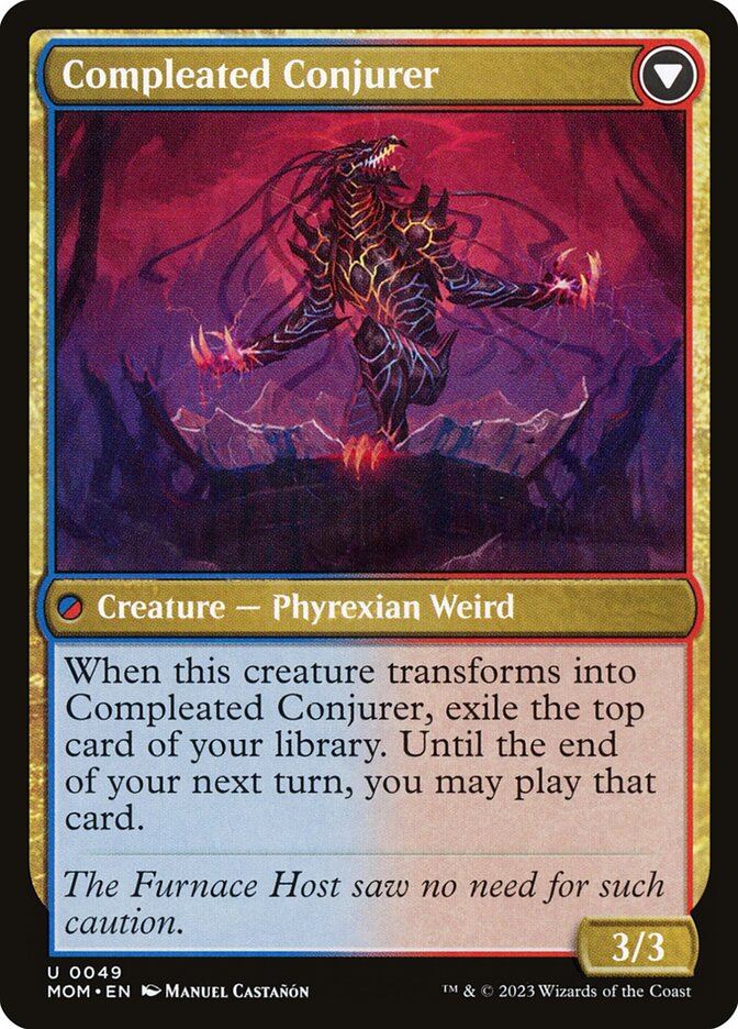 Back face of Compleated Conjurer