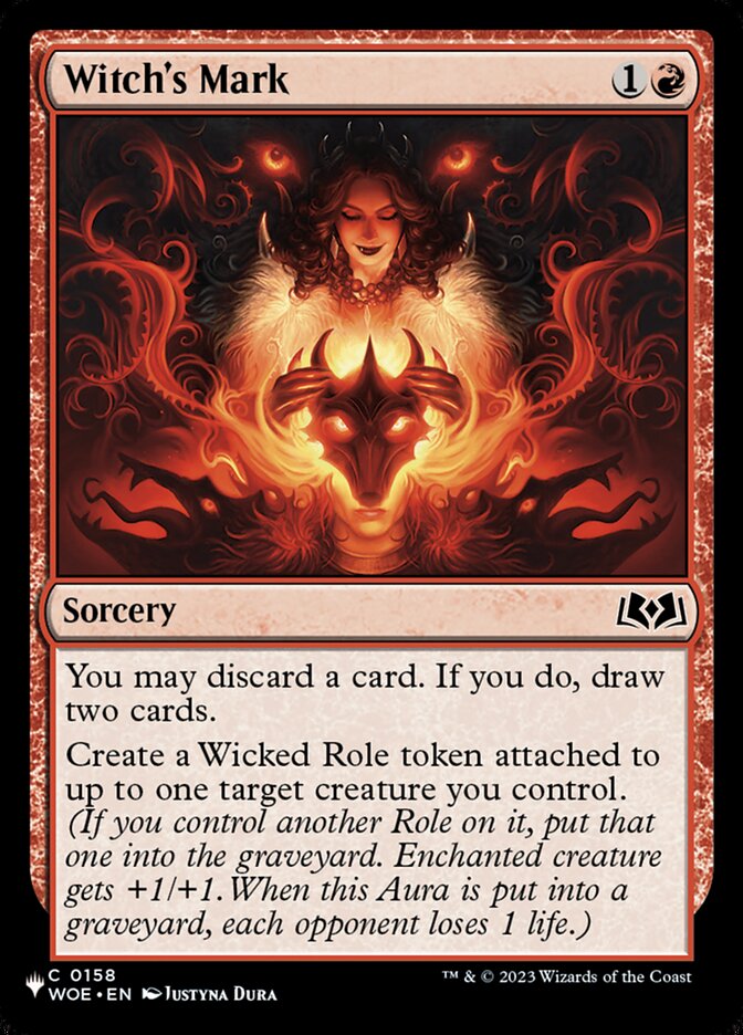 Witch's Mark (The List) Near Mint