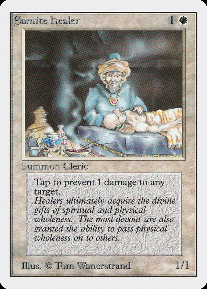 Samite Healer (Unlimited) Heavy Play