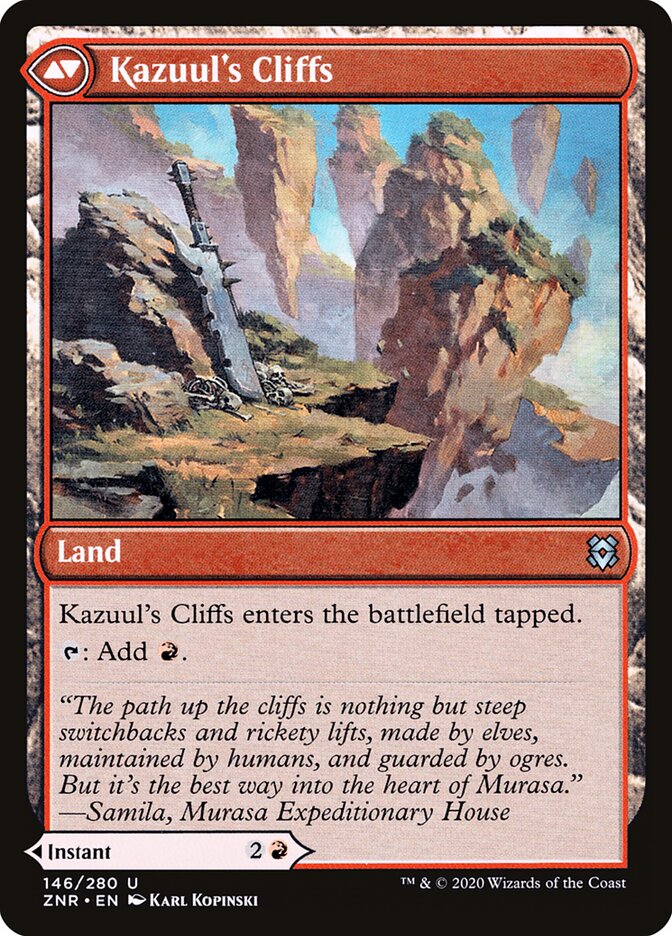 Back face of Kazuul's Cliffs