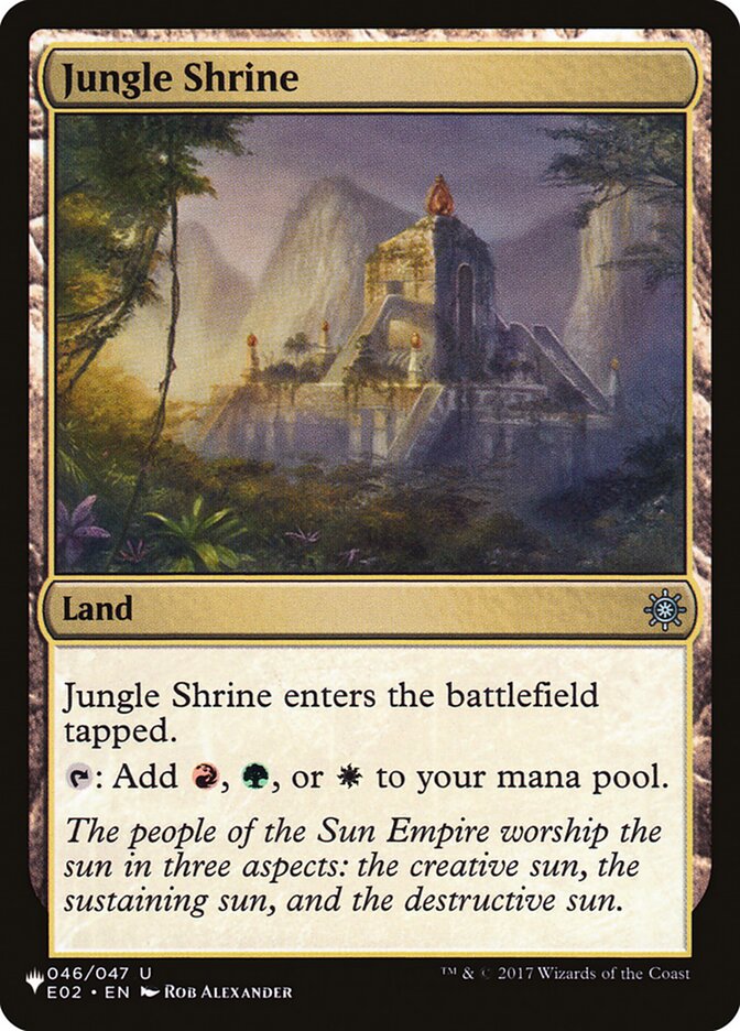 Jungle Shrine (E02) (The List) Light Play