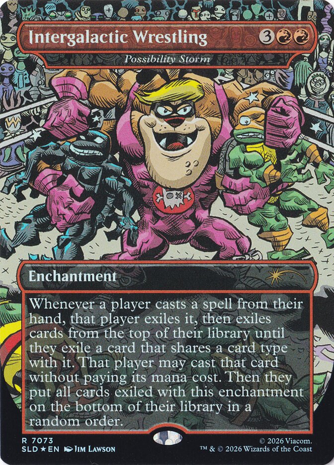 Intergalactic Storm - Possibility Storm (Secret Lair) Near Mint Foil
