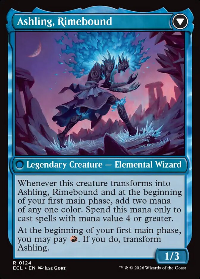 Back face of Ashling, Rimebound