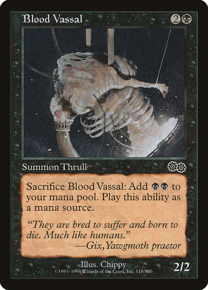 Blood Vassal (Urza's Saga) Heavy Play