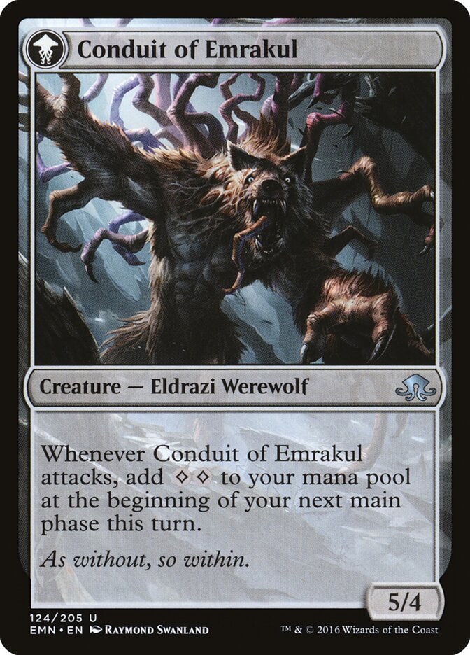 Back face of Conduit of Emrakul