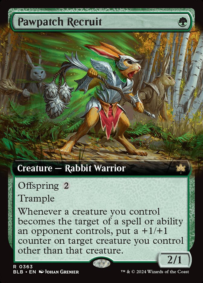 Pawpatch Recruit  Extended Art|1|0|0.00