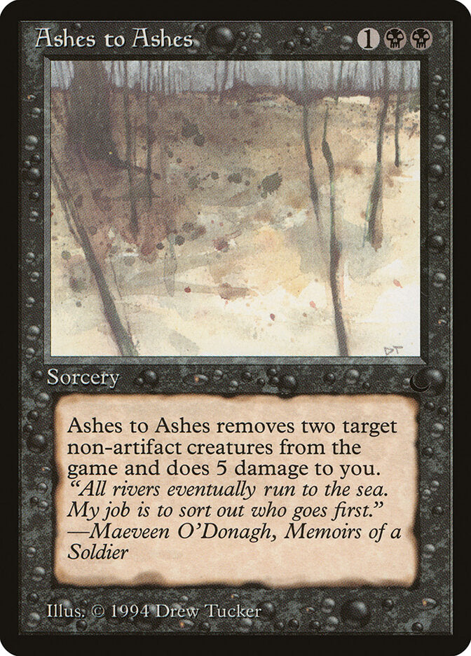 Ashes to Ashes (drk 39)