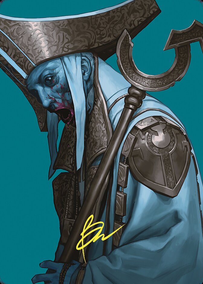 Mikaeus, the Unhallowed Art Card (Art Series: Commander Masters) Near Mint