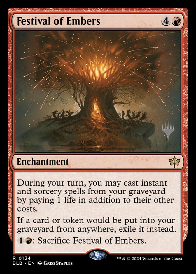 Festival of Embers (pblb 134p)