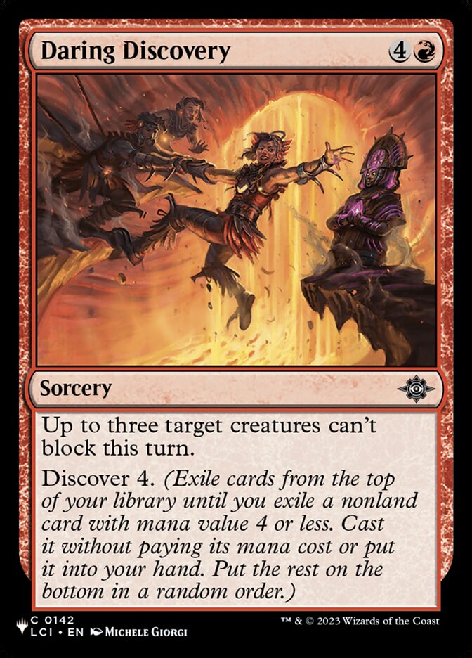 Daring Discovery (The List) Light Play