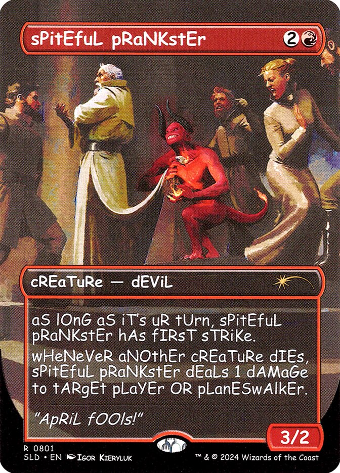 sPitEfuL pRaNKstEr  Rainbow Foil|1|0|0.00