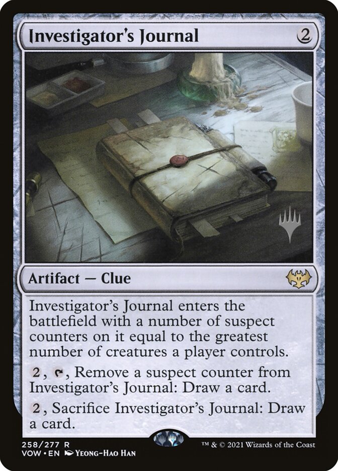 Investigator's Journal (pvow 258p)