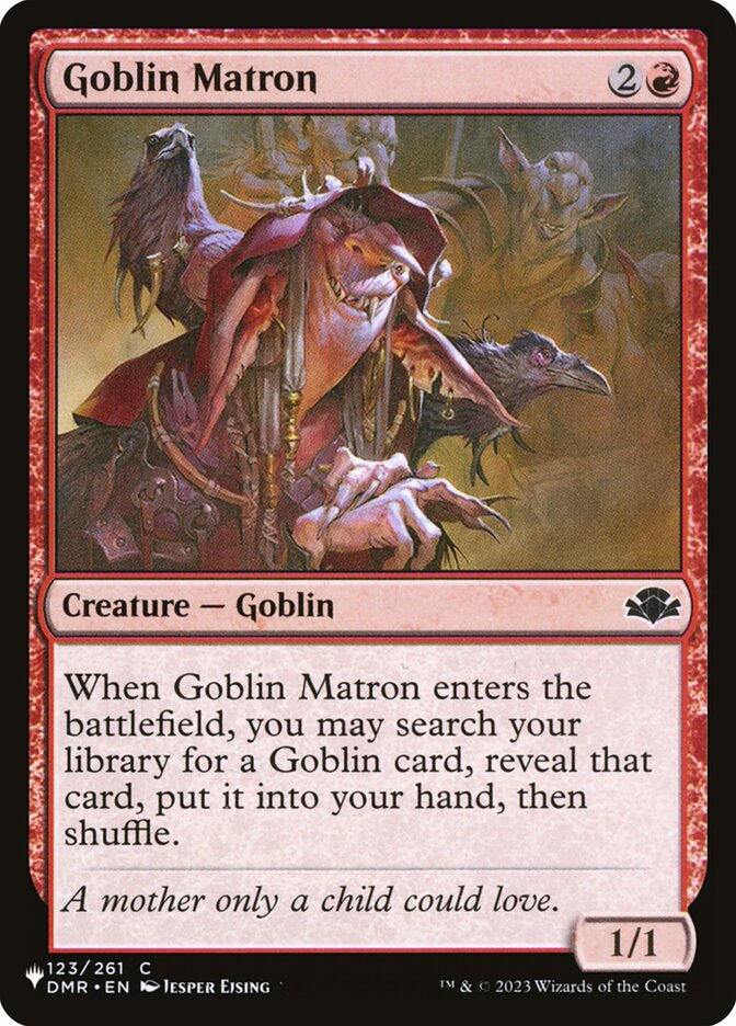 Goblin Matron (DMR) (The List) Light Play