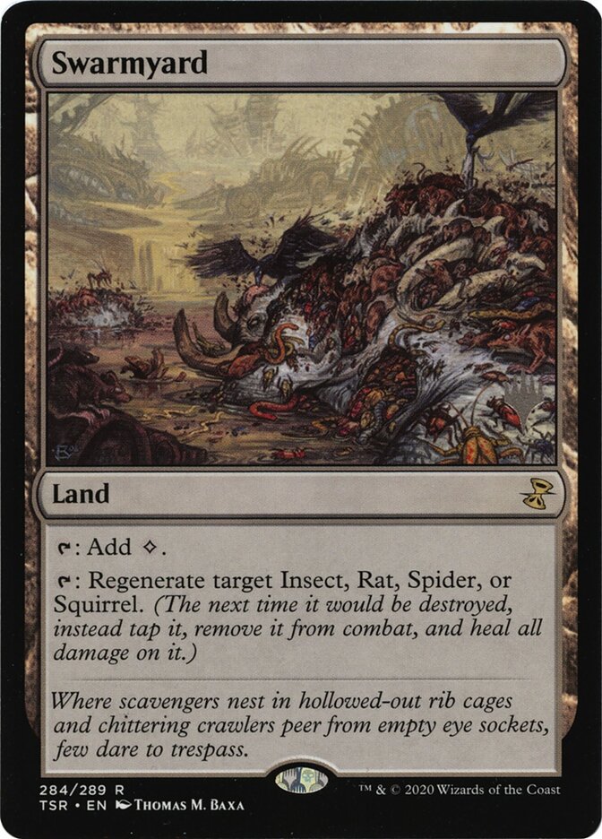 Swarmyard (Promo Pack: Wilds of Eldraine) Near Mint Foil