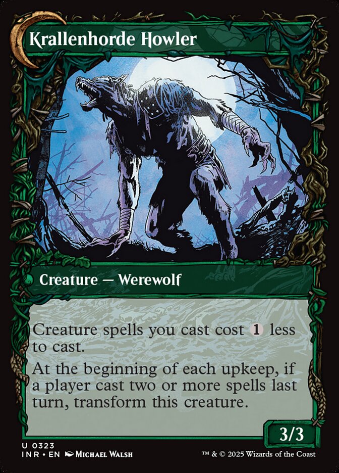 Back face of Krallenhorde Howler