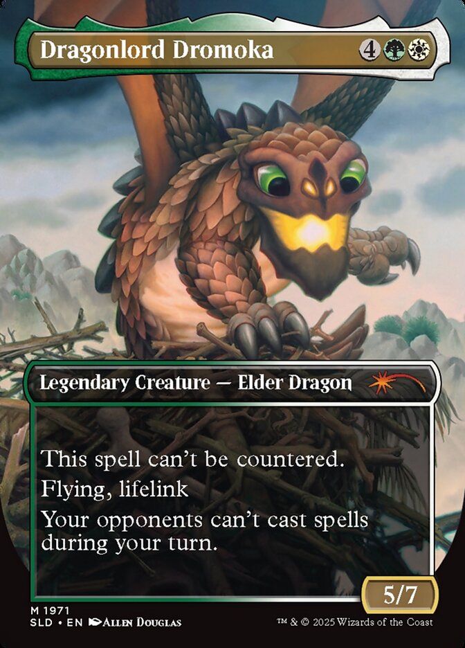 Back face of Dragonlord Dromoka