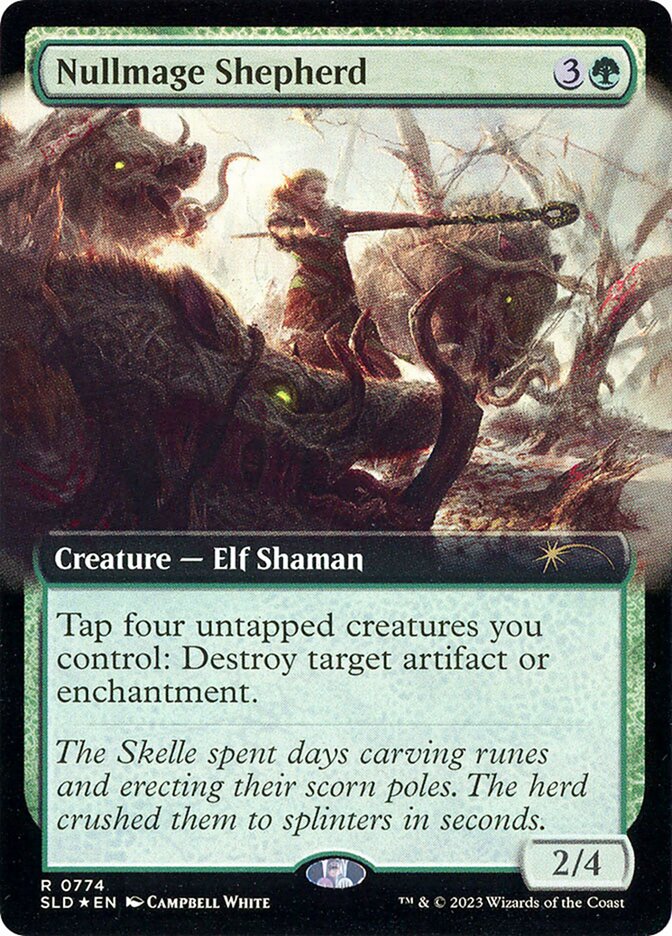 Nullmage Shepherd (Extended Art) (Secret Lair) Near Mint Foil