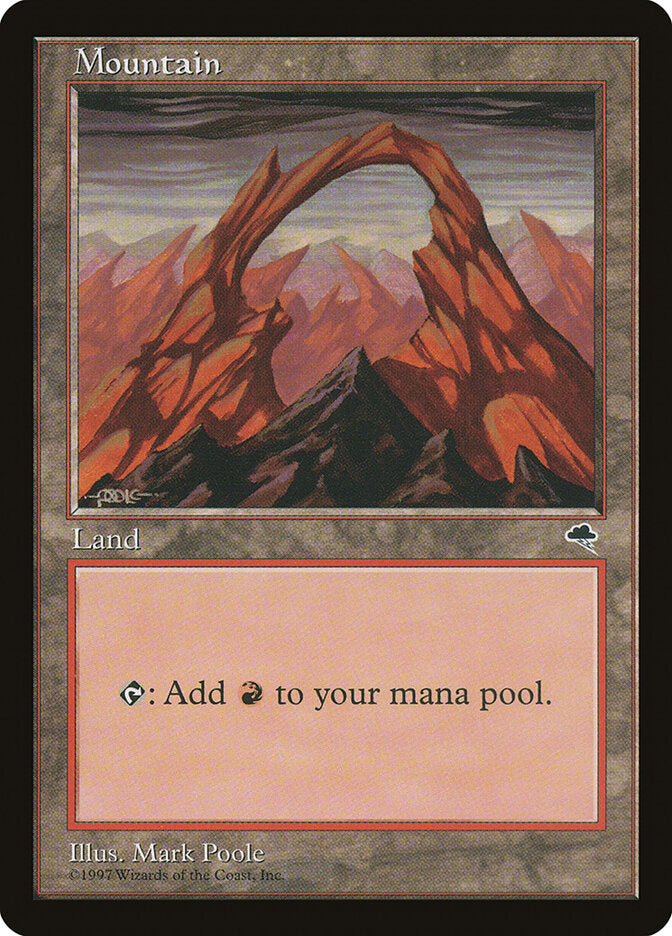 Mountain C (Tempest) Near Mint