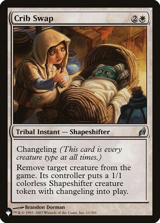 Crib Swap (LRW) (The List) Light Play