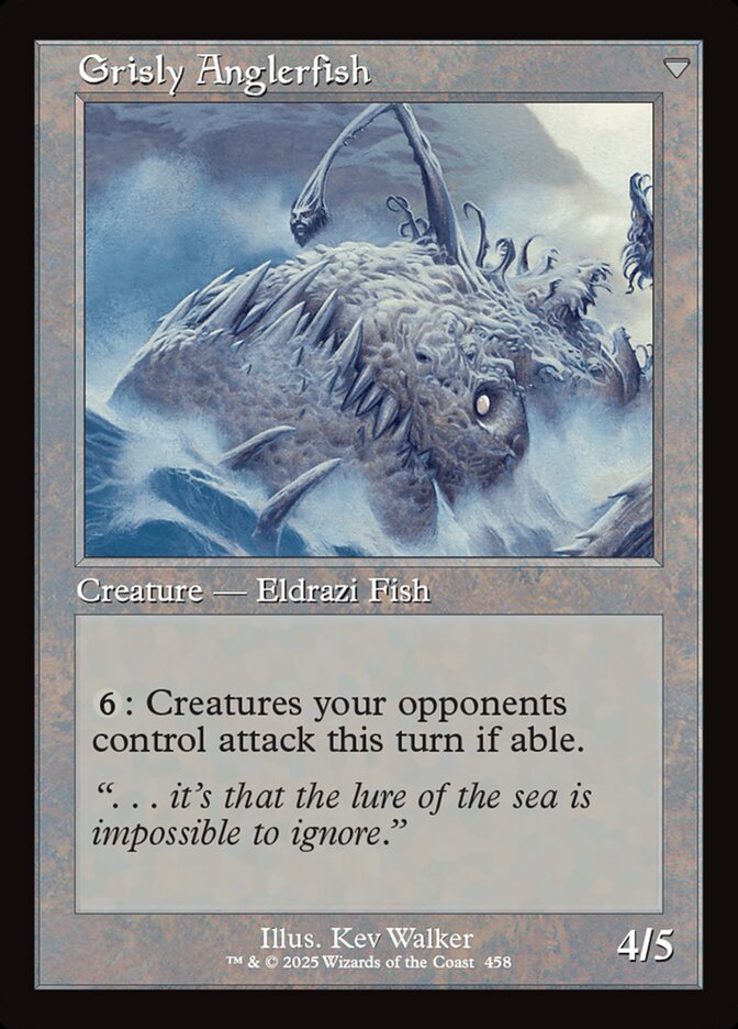 Back face of Grisly Anglerfish