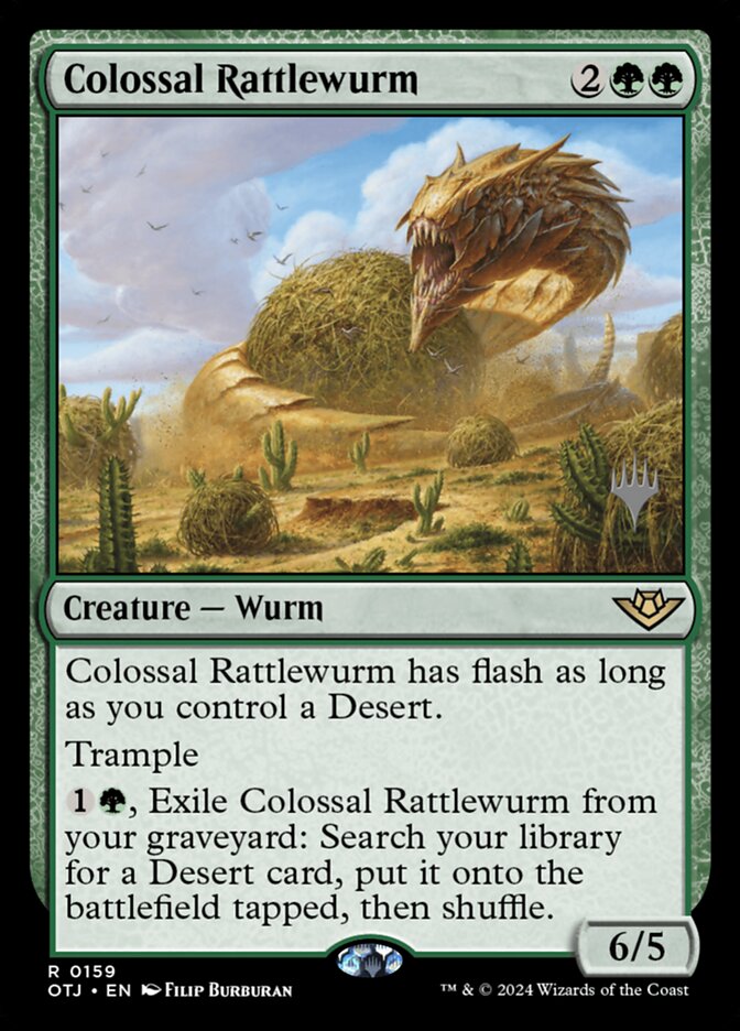 Colossal Rattlewurm (potj 159p)