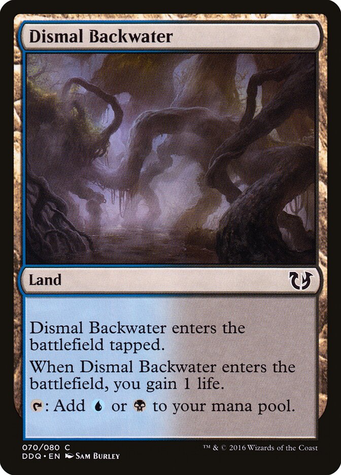 Dismal Backwater (Duel Decks: Blessed vs Cursed) Light Play