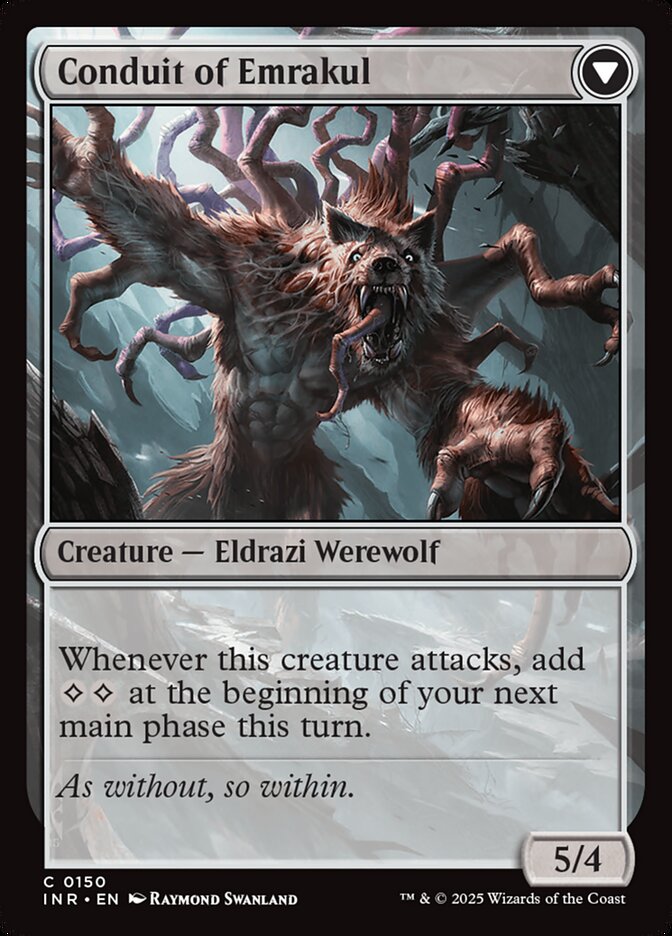 Back face of Conduit of Emrakul