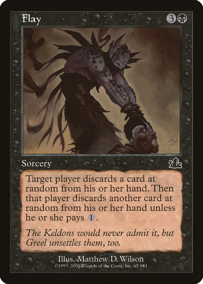 Flay (Prophecy) Damaged / Poor Foil