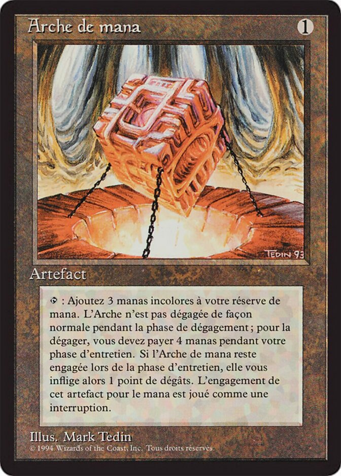 Mana Vault (Revised Edition (Foreign Black Border)) Near Mint German