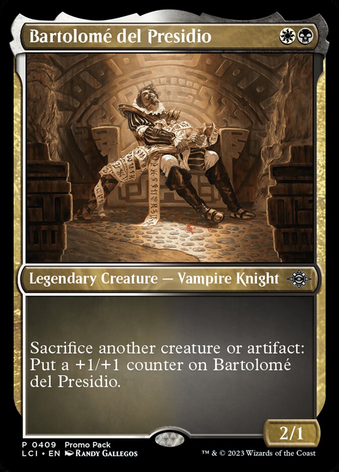 Bartolome del Presidio (Promo Pack: The Lost Caverns of Ixalan) Near Mint Foil