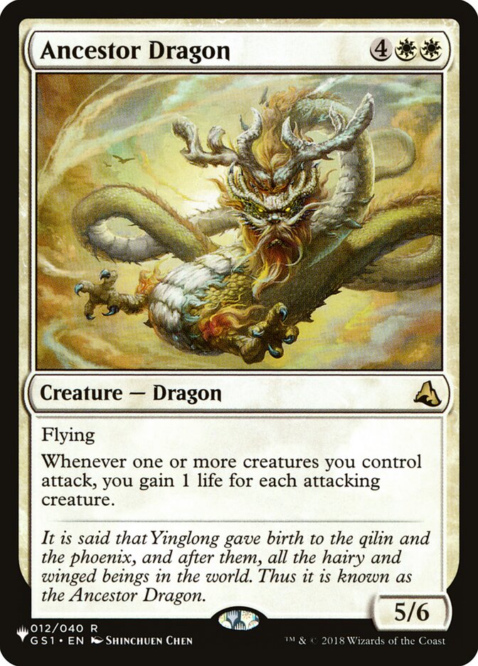 Ancestor Dragon (The List) Light Play