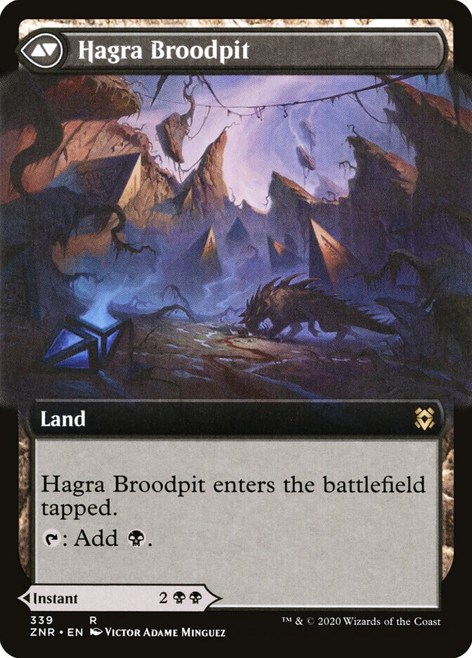 Back face of Hagra Broodpit