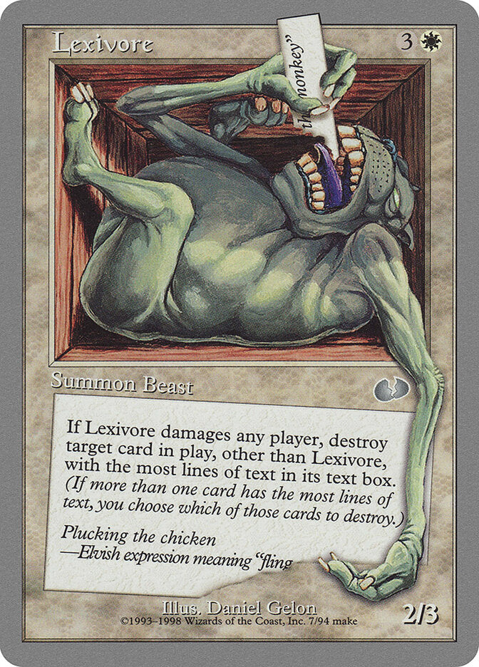 Lexivore (ugl 7)