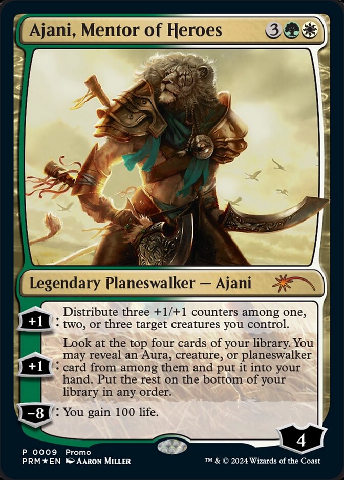 Ajani, Mentor of Heroes (pmei 2024-3)