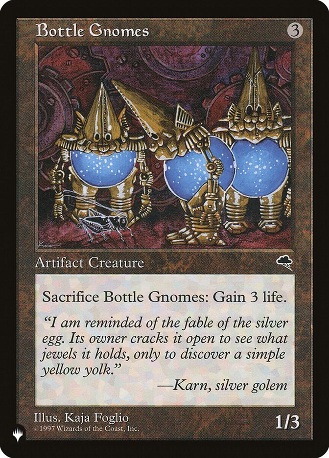Bottle Gnomes (TMP) (The List) Light Play