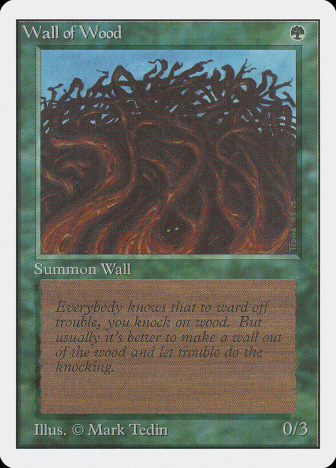 Wall of Wood|0|0|0.00