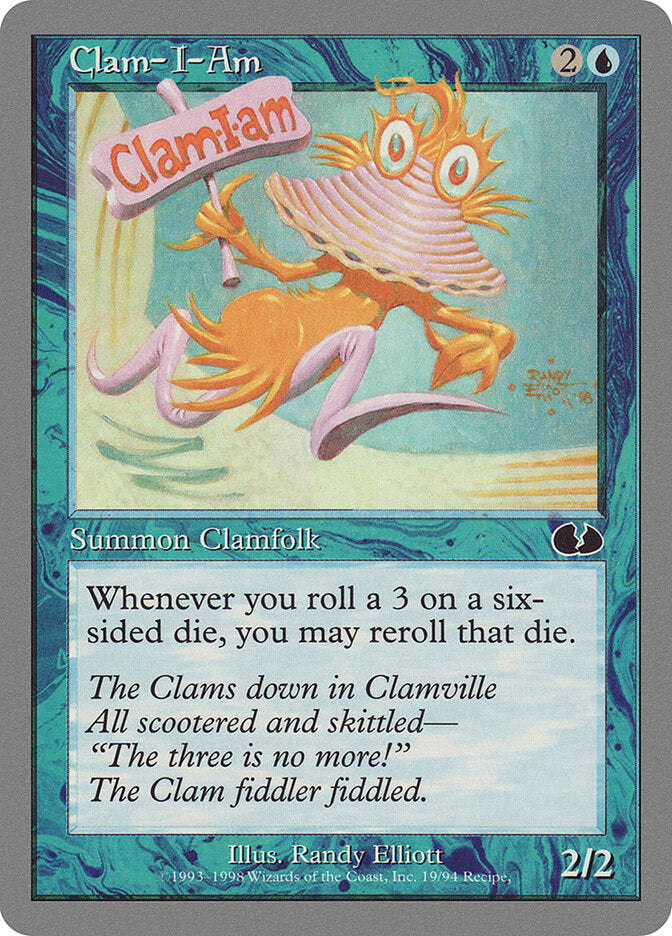 Clam-I-Am (Unglued) Near Mint