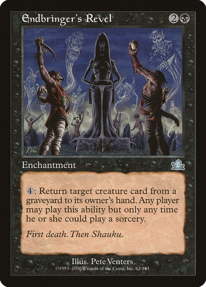 Endbringer's Revel (Prophecy) Near Mint Foil