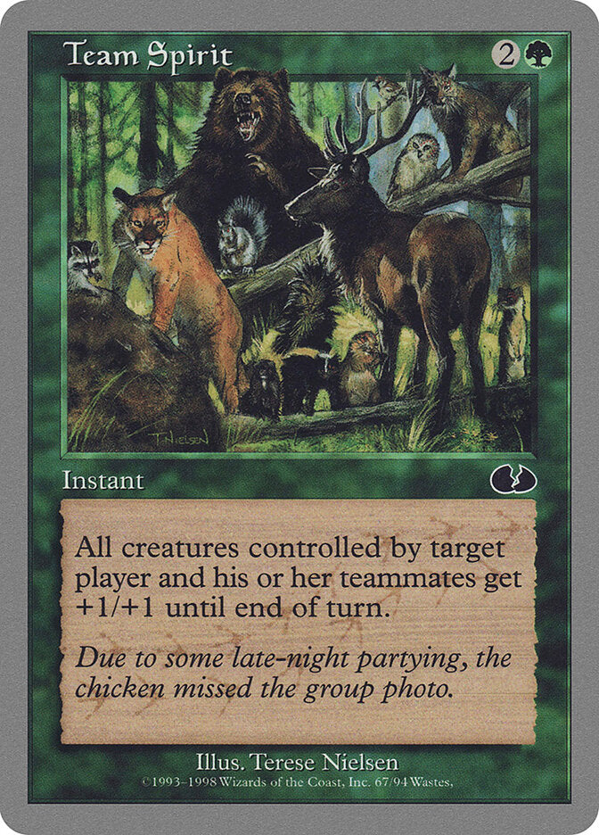 Team Spirit (Unglued) Near Mint